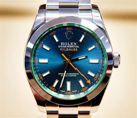 rolex milgauss blue finance|Rolex Milgauss price list.